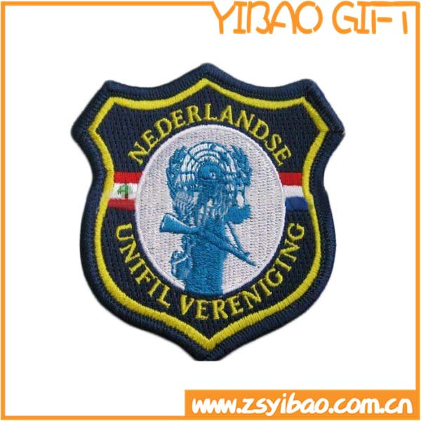 Metallic Thread Iron on Embroidery Patches for Garment (YB-e-031)