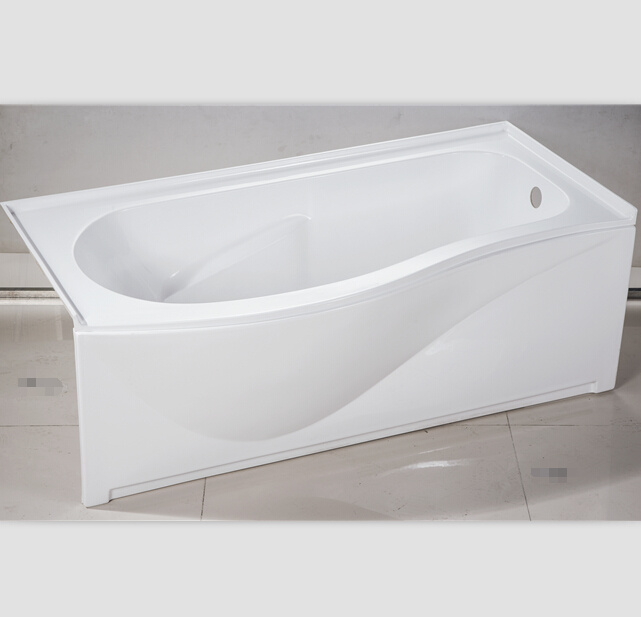Cupc 3 Wall Alcove Soaking Acrylic Apron Front Bath Tubs