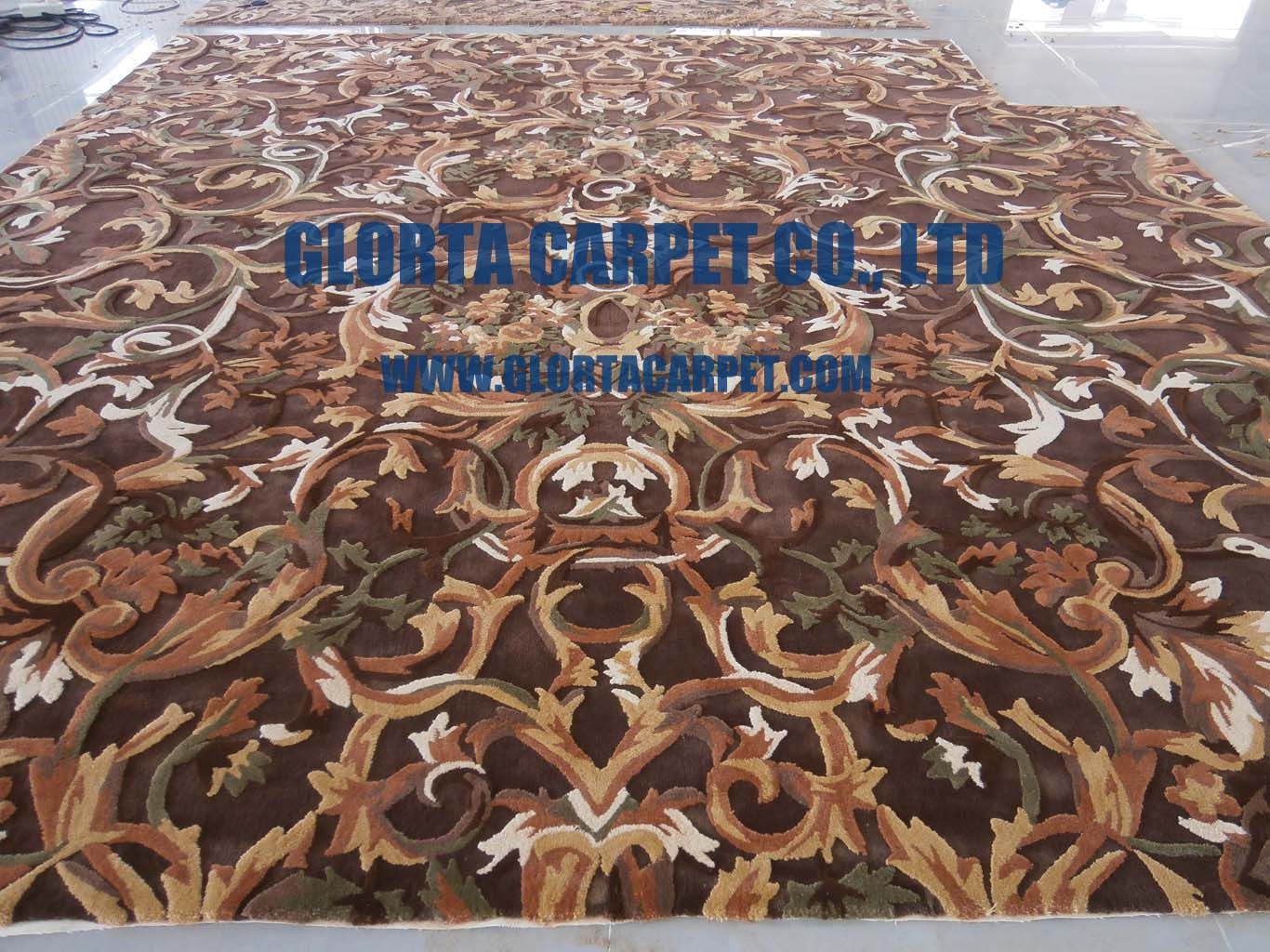 Hand Tufted/ Wool Area Carpet