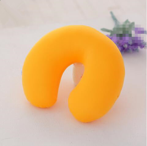 Colourful U-Shaped Neck Pillow with Memory Foam for Travel Sleeping