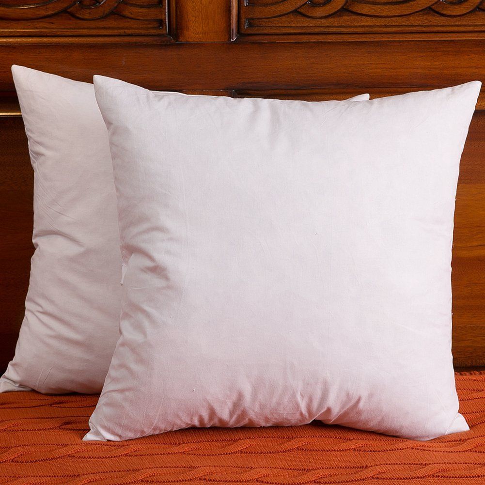 Down and Feather Throw Pillow Insert