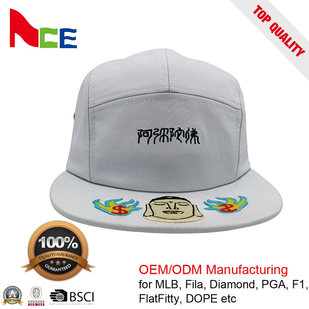 Small MOQ Good Quality 5-Panel Camper Cap (ZZZ001)