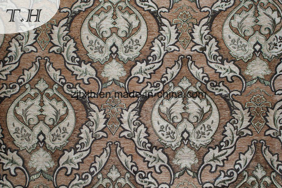 Double Chenille Middle East Sofa Upholstery Fabric (fth31955)