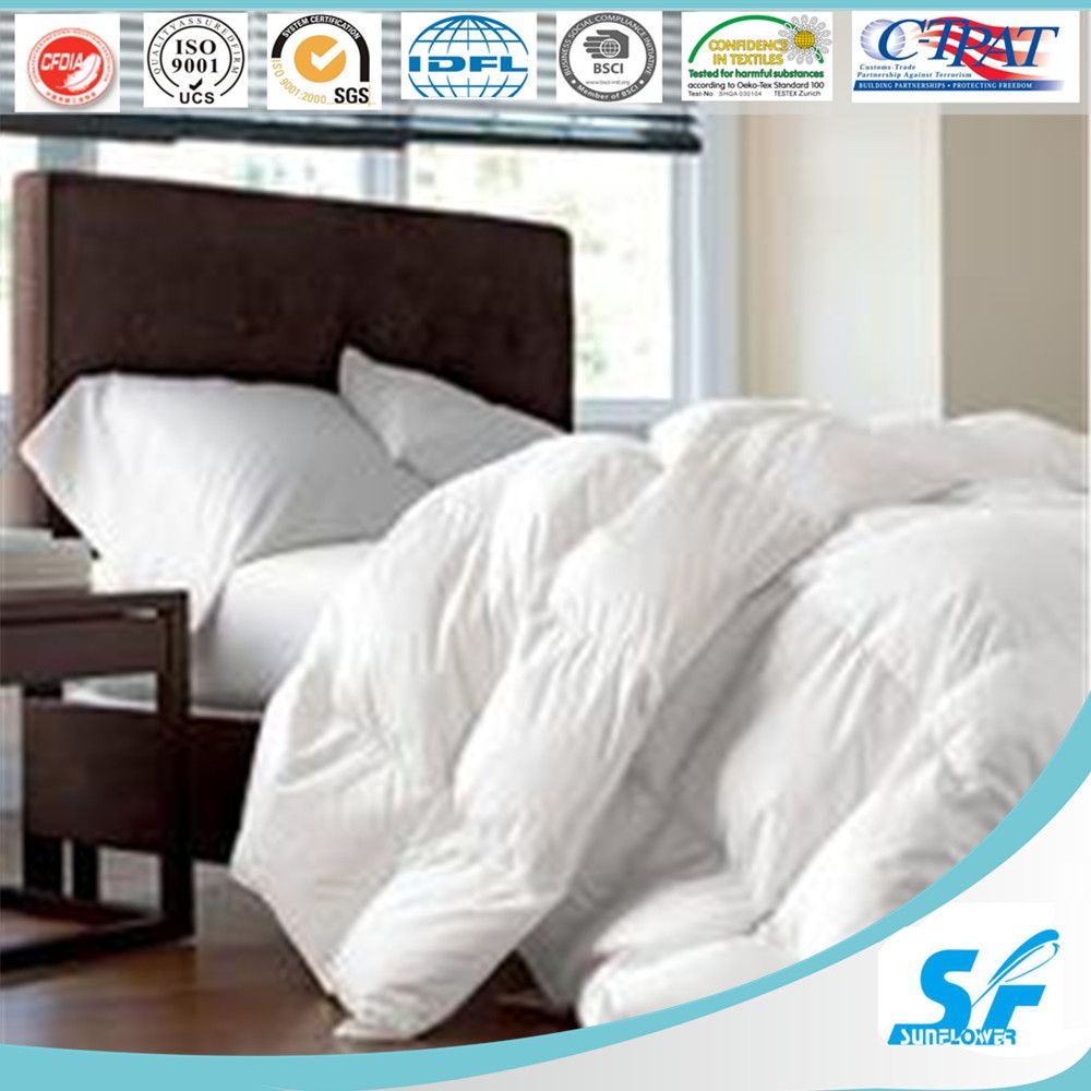 Down Alternative Microdenier Polyester Filled Comforter