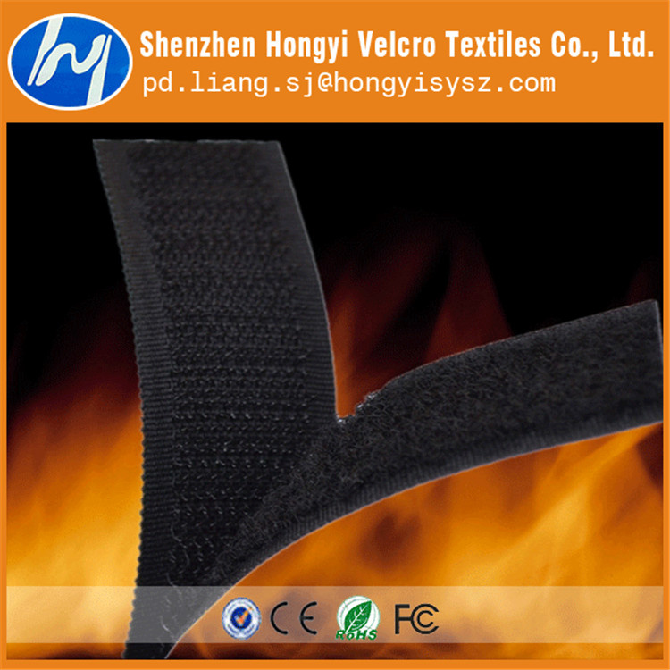 Manufacturer Hook and Loop Flame Retardant Velcro