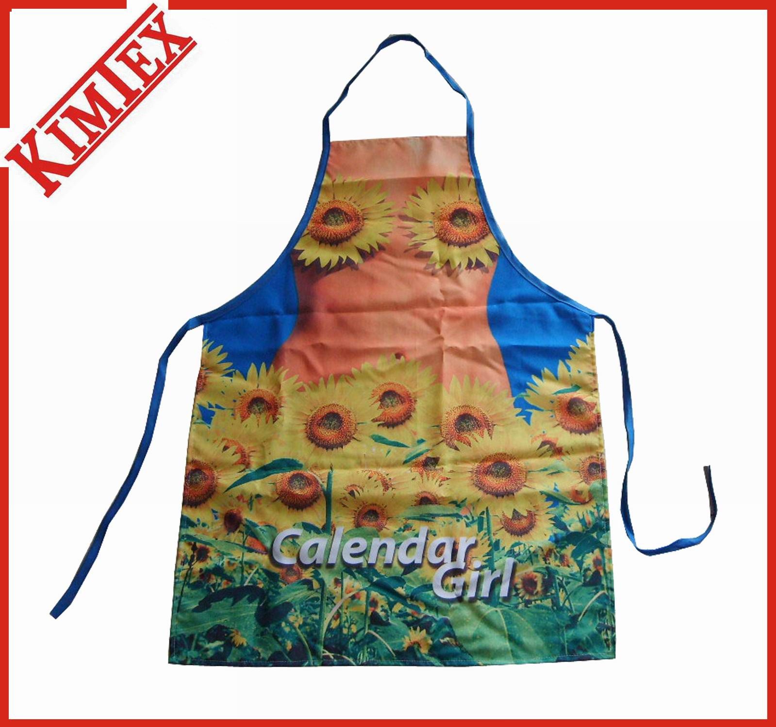 Polyester Garden Sublimation Printing Apron
