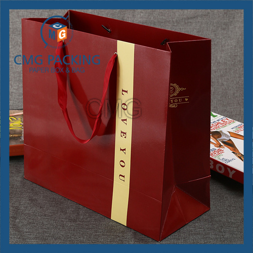 Low Factory Price Paper Bag with Handle (DM-GPBB-134)