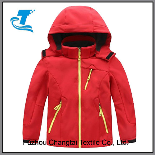 Kid's Fleece Lined Softshell Hoodies Jacket