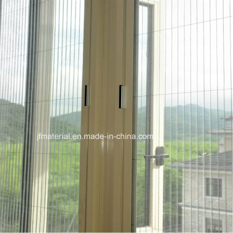 Plisee Lace Yarn Screen Mesh/ Pleated Screen Mesh/Fly Screen/Mosquito Mesh