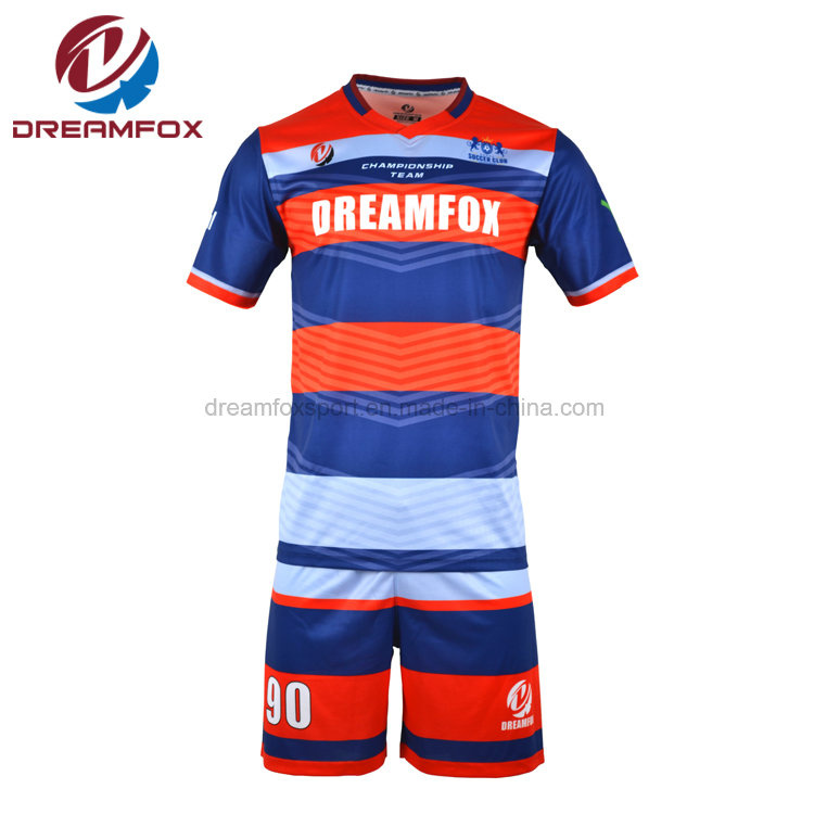 Professional Custom Design Sublimated Soccer Jersey
