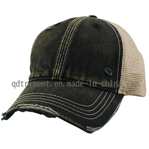 Grinding Dirty Monkey Washed Twill Mesh Baseball Trucker Hat (TM0863-1)
