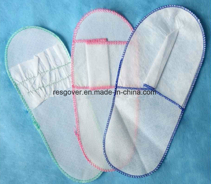 PP Disposable Non-Woven Slipper Open Toe and Close Toe