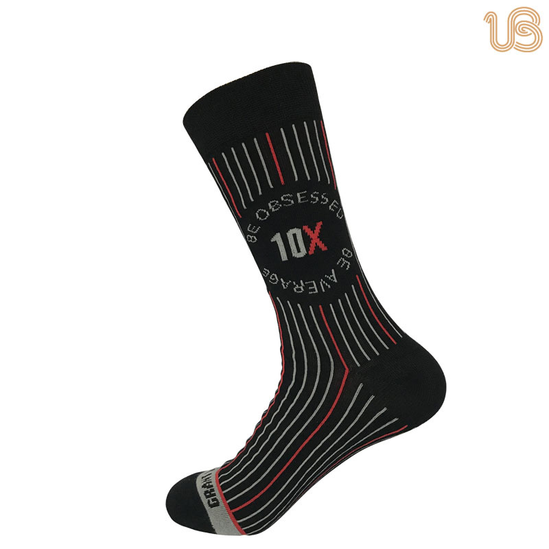 Men's Antibaciterial Fashion Sock with Cotton