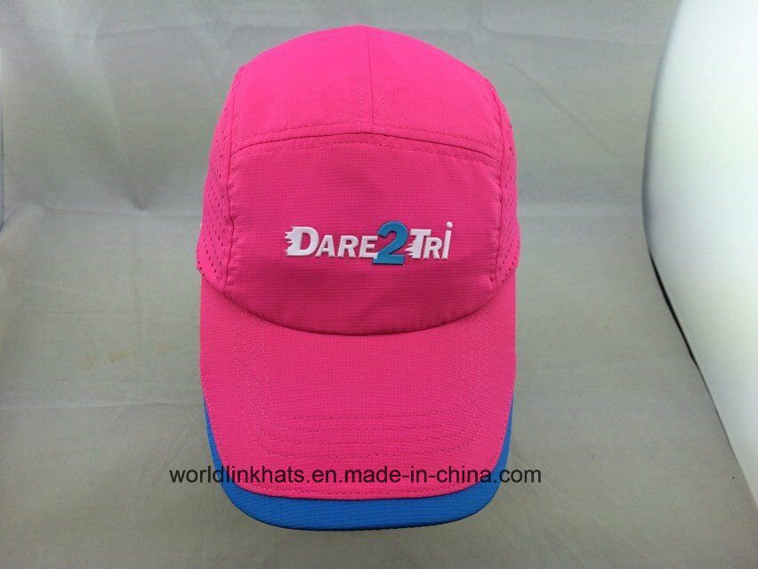 Custom Embossed Logo Design Sports Cap Run Hat
