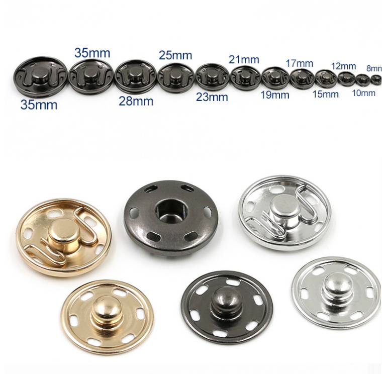 Wholesale Press Spring Snap Button Brass Quality Pass All Test