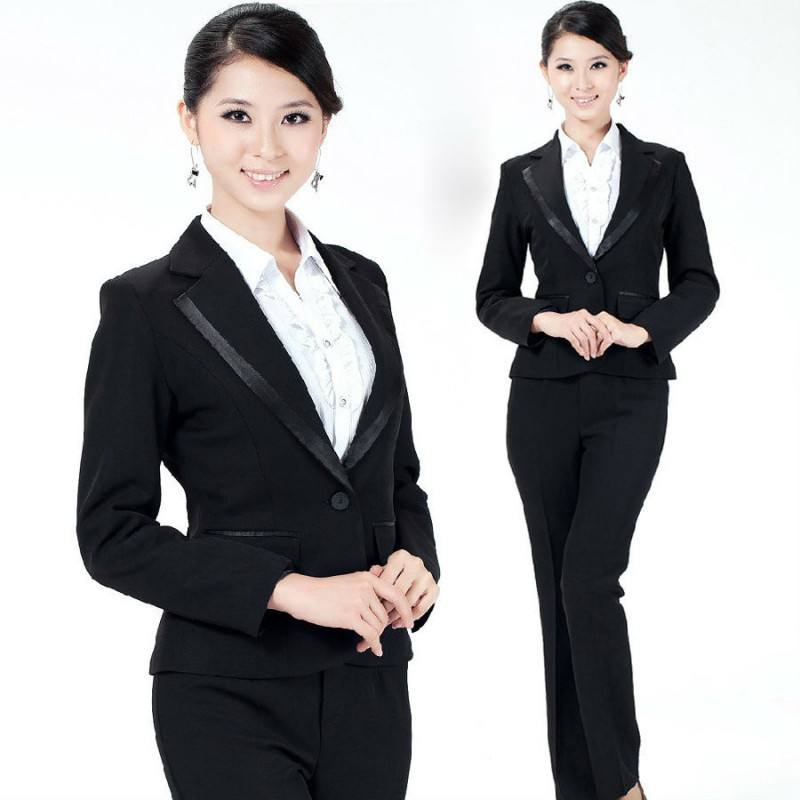 Women Ladies Custom Made Business Tuxedos Work Wear New Suits