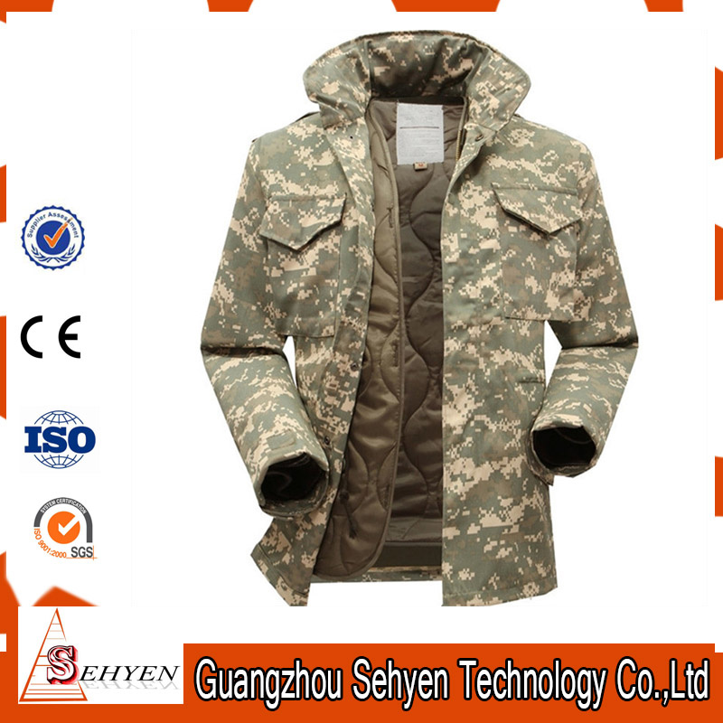 Custom Design Military M65 Jacket Feild Jacket with Liner