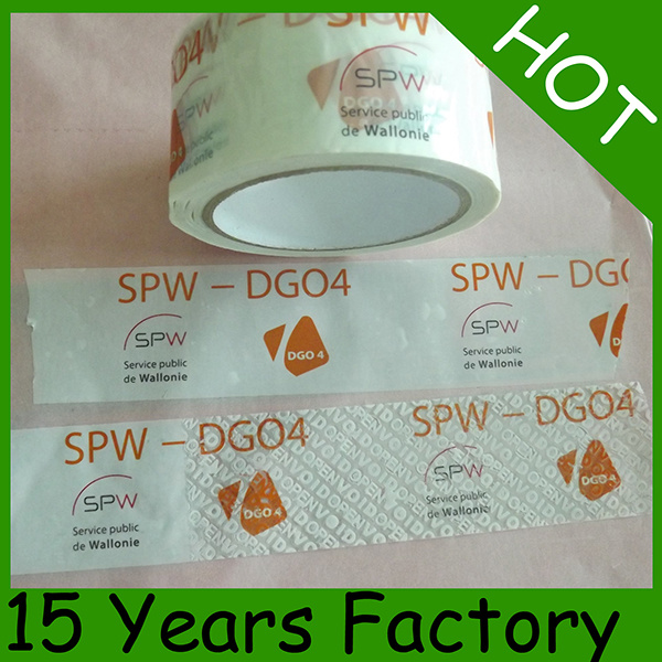 Security Tape with Serial Number