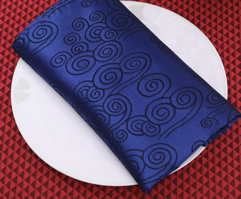 Hot Sales Polyester Satin Hotel Custom Napkins