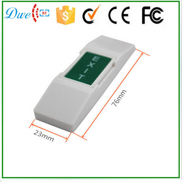 Mini Plastic Door Switch Exit Button 12V with No Nc Interface Fireproof Material