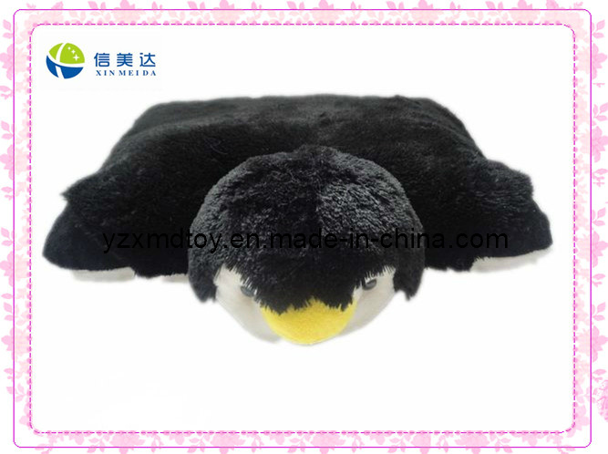 Black Penguin Cheap Plush Pillow Cushion (XDT-0174)