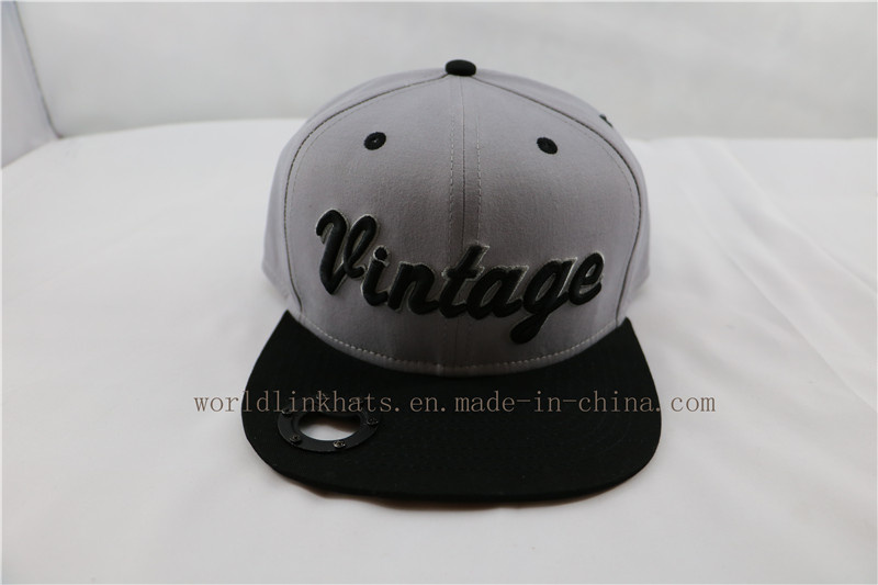 Wholesale Bottle Opener Snpaback Cap/Hat with Custom Embroideried Logo