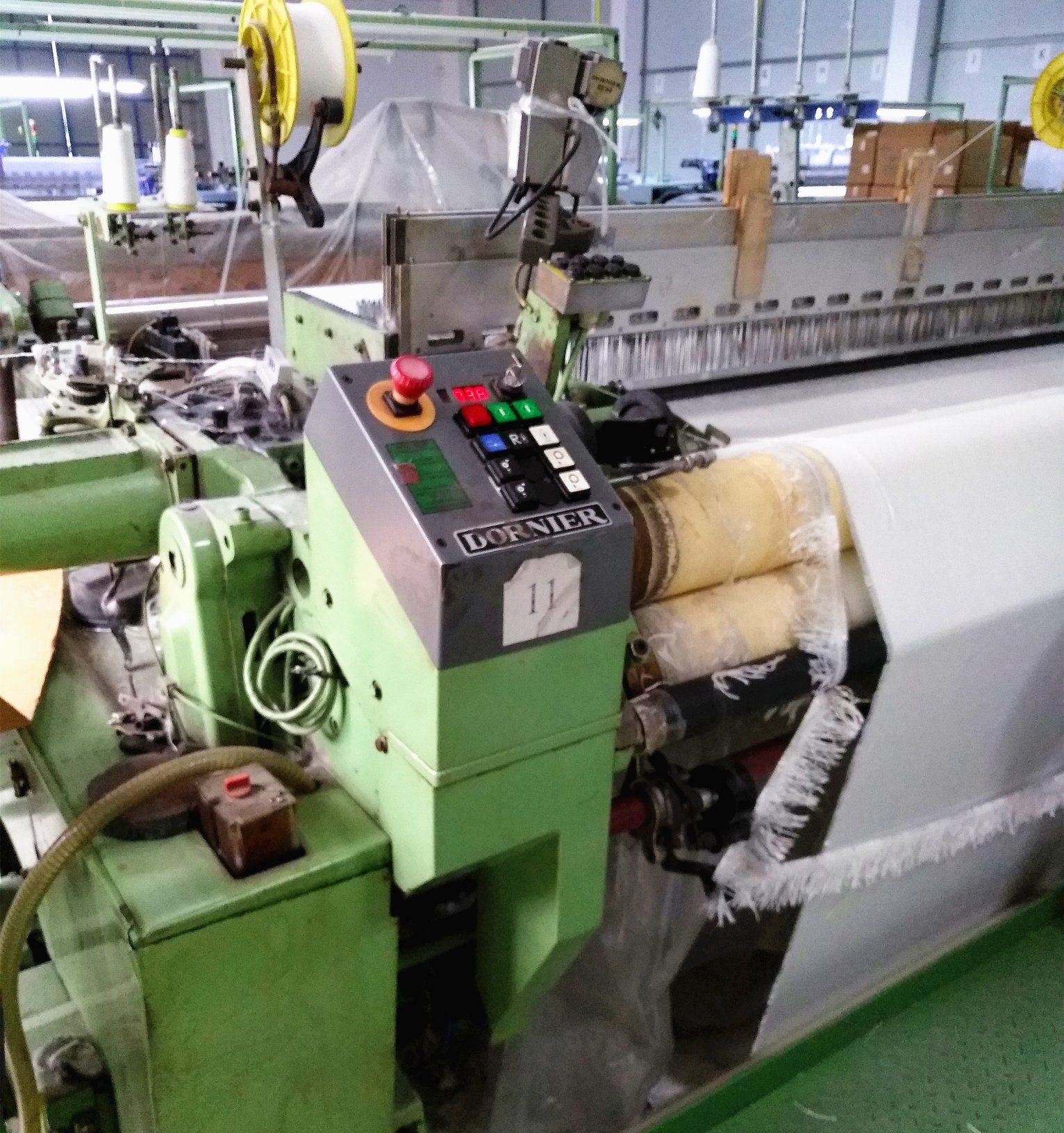 Plain Weave Fiberglass Bulked Fabric