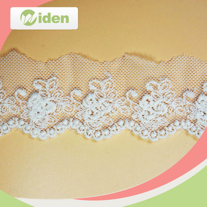 Free Sample Available Oeko Approval Hot Selling Net Embroidery Lace
