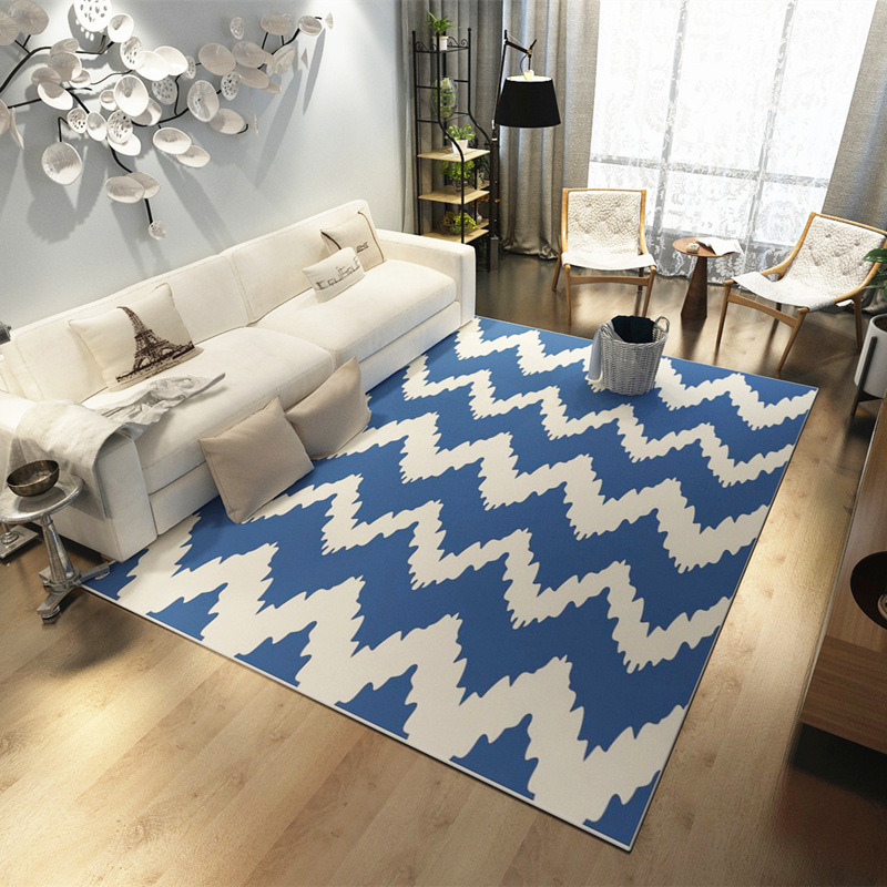 Simple Nordic Abstract Geometric Carpet