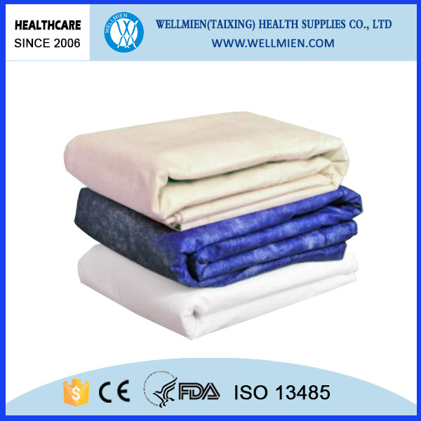 Disposable Nonwoven Patient Warming Blanket Filled with Paper Blanket