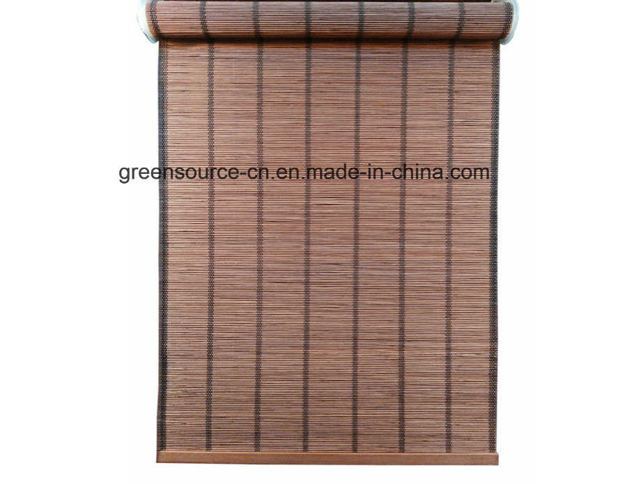 Cordless Window Curtains in Bamboo Material