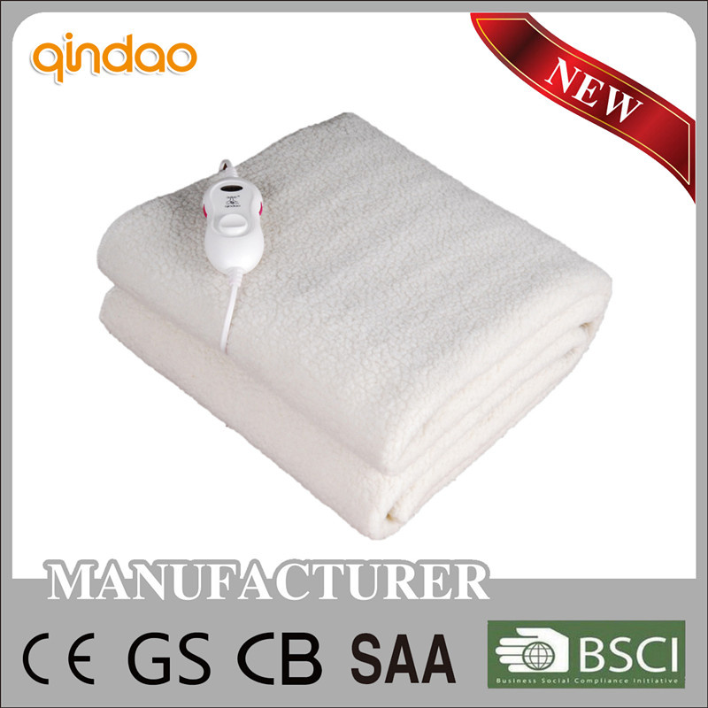 Approved Electric Heating Blanket Mat with Auto off Timer