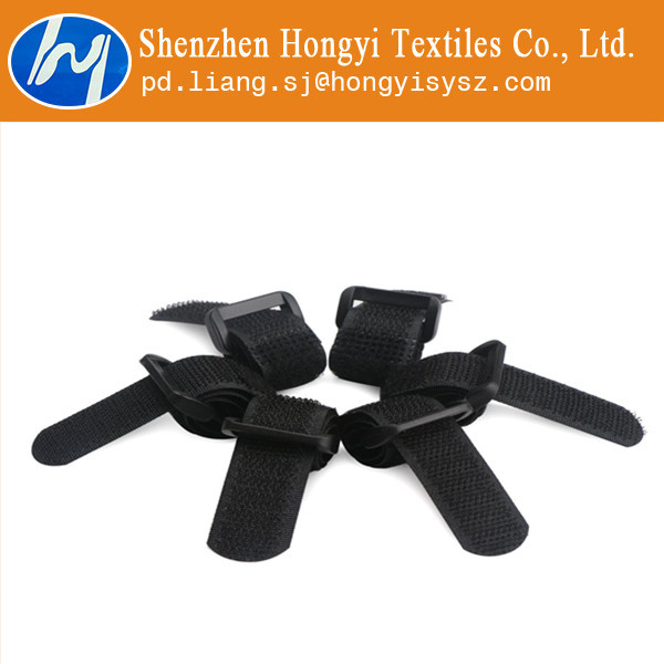 Adjustable Fastener Hook and Loop Cable Ties