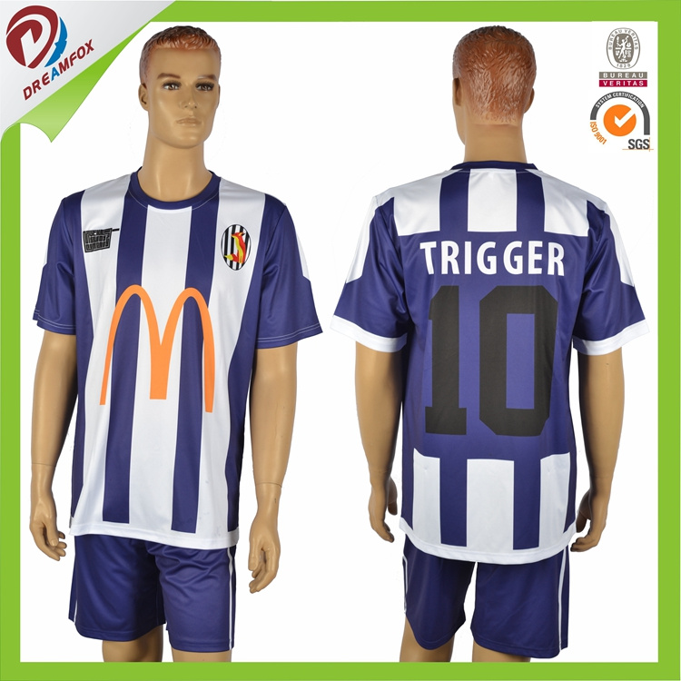 Custom Sublimated Football Soccer Jersey Cheap Sublimation Soccer Jerseys