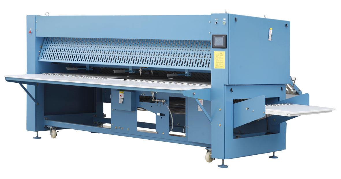 Full Automatic Sheet Folding Machine (Bed sheets, table cloth) :