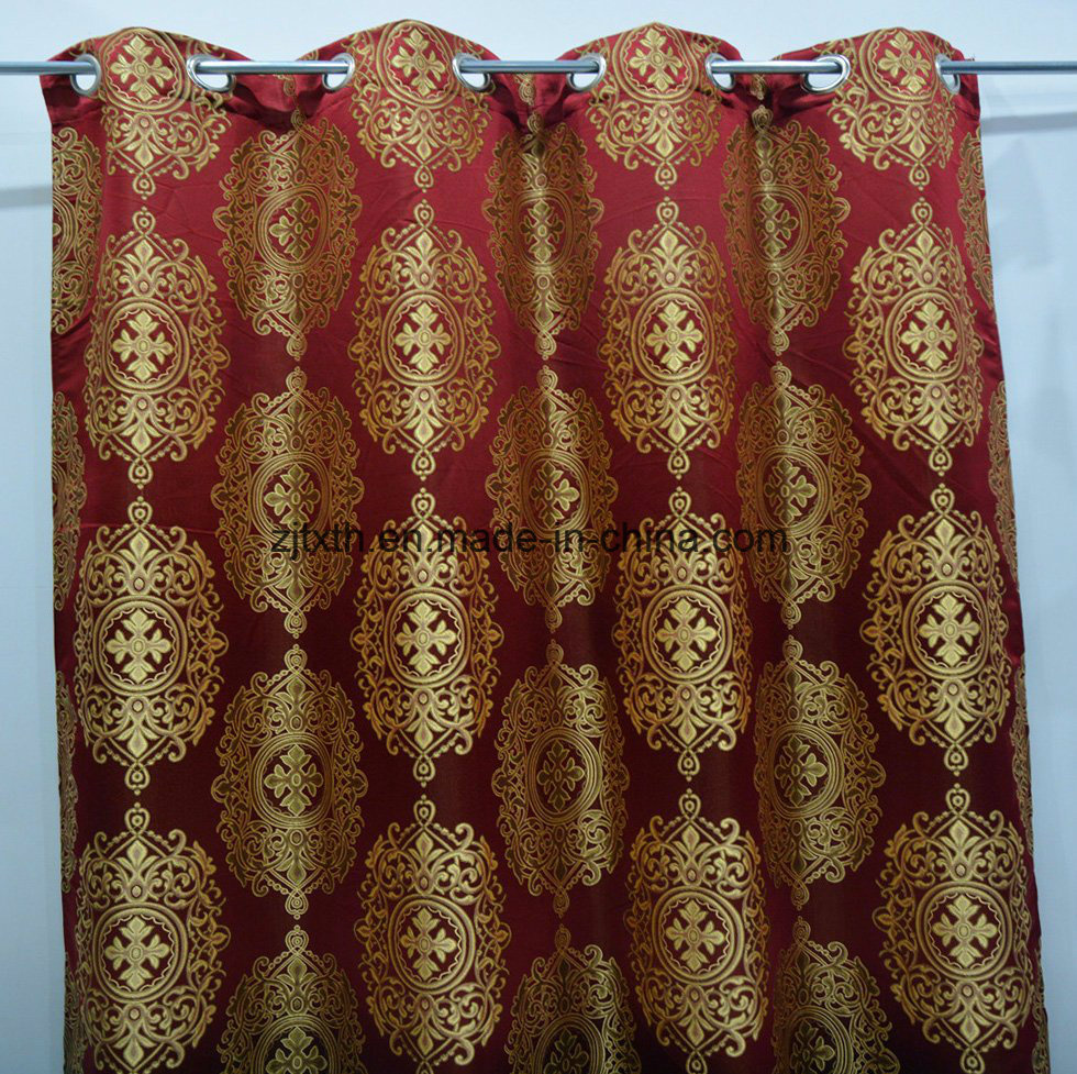 Middle Est Design Thin Jacquard Curtain Fabric 147cm