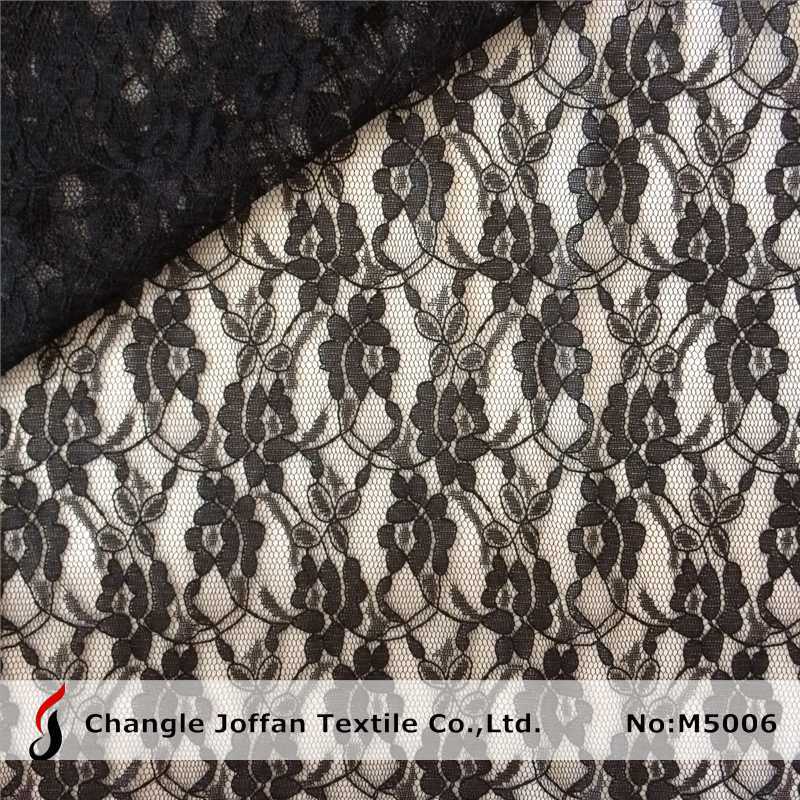 Cheap Flower Lace Fabric Wholesale (M5006)