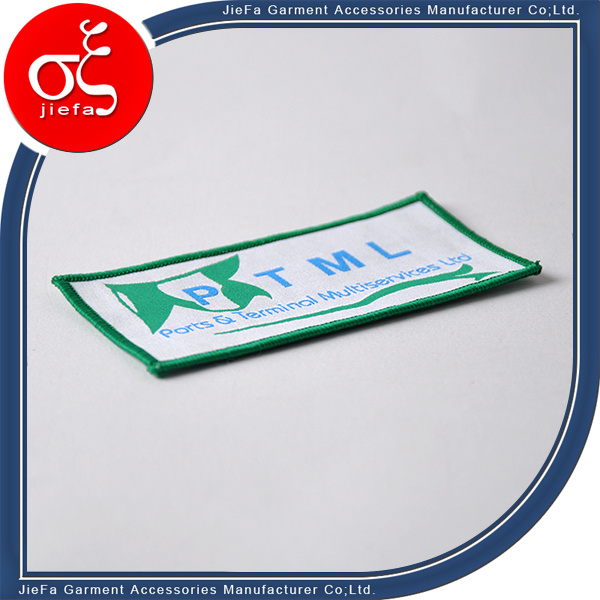 Custom High Quality Merrow Edge Woven Patches