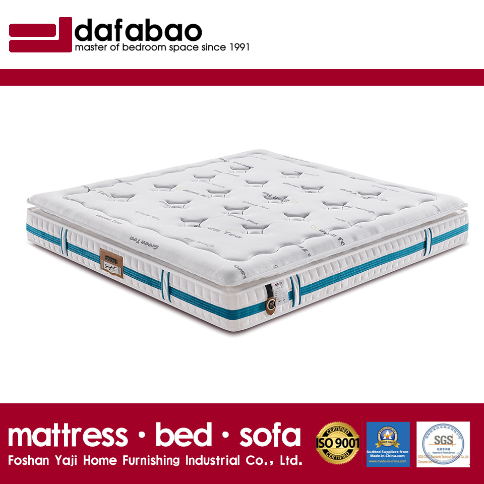 Hot Selling Pocket Spring Mattress with Bamboo Charcoal Latex (FB871)