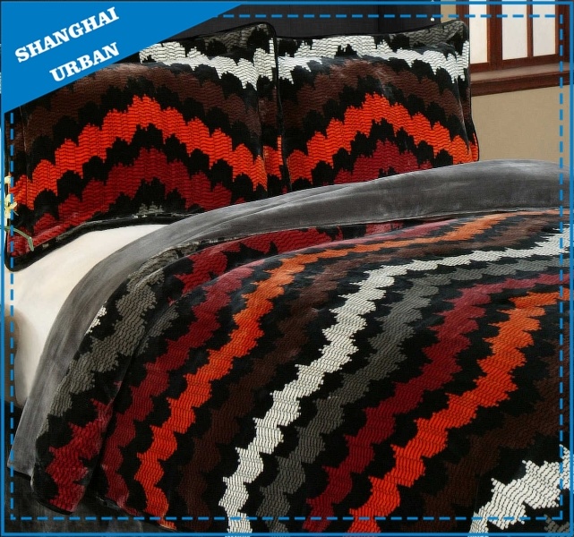Color Twist Design Duvet Cover Cotton Bedding