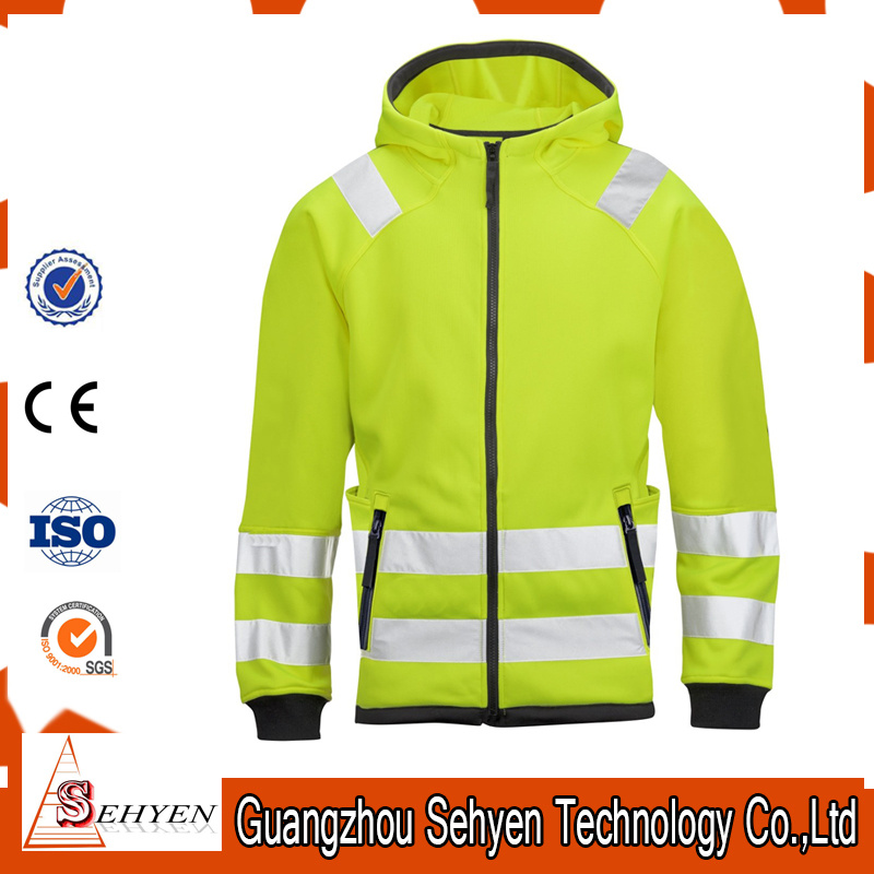 Hi Viz High Visibility Waterproof Reflective Safety Security Jacket