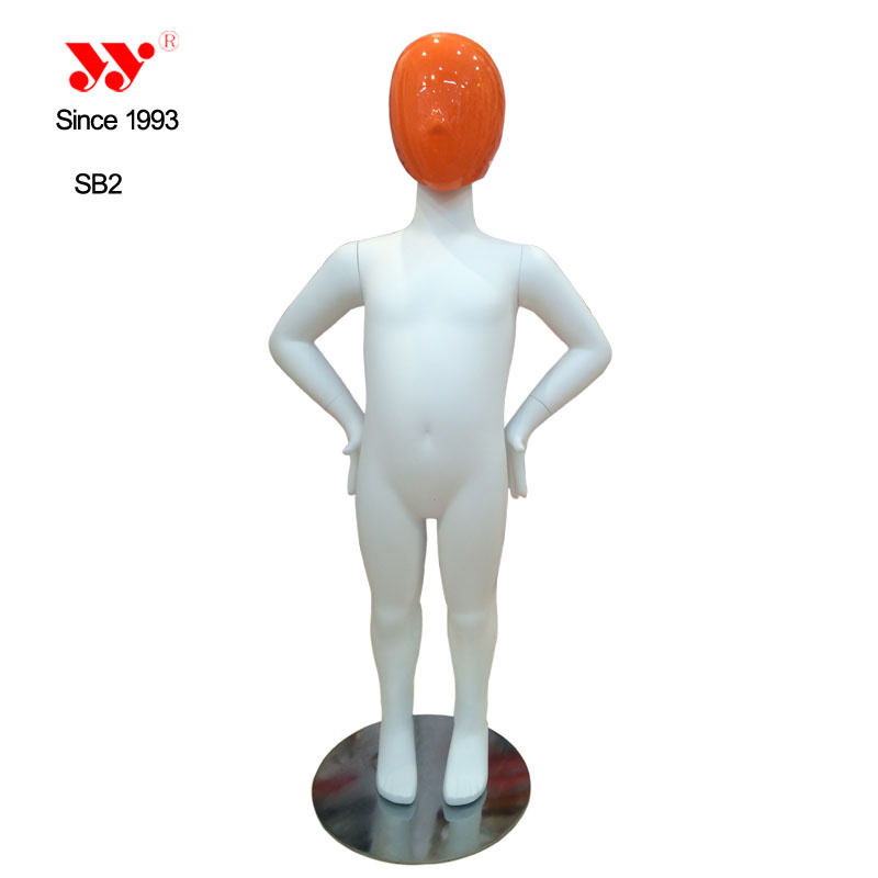 Fiberglass Material Kids Mannequin for Window Display