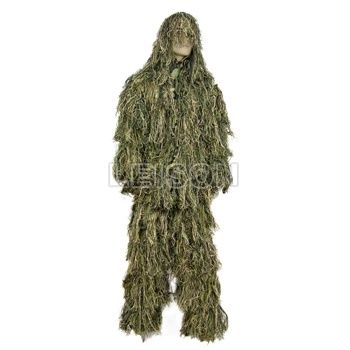 Military Camouflage Ghillie Suit of Superior Fabric