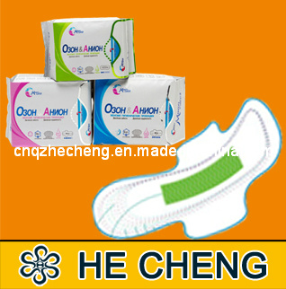 Ultra Good Quality Absorbent Lady Anion Sanitary Napkins