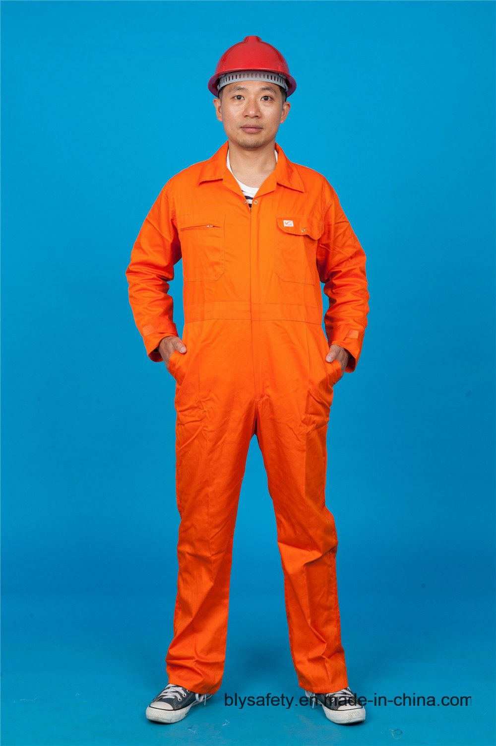 Spring/Summer 65% Polyester 35%Cotton Coverall Working Garment (BLY1014)