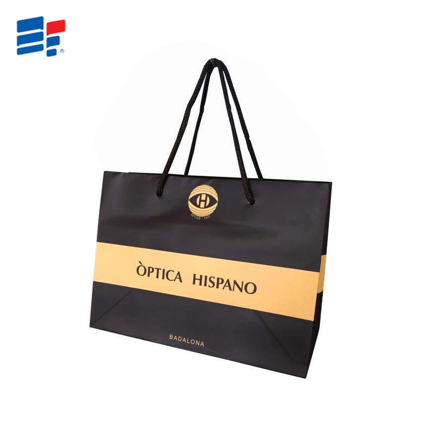 Big Size Custom Hot Stamping Ladies Paper Craft Bag for Travel