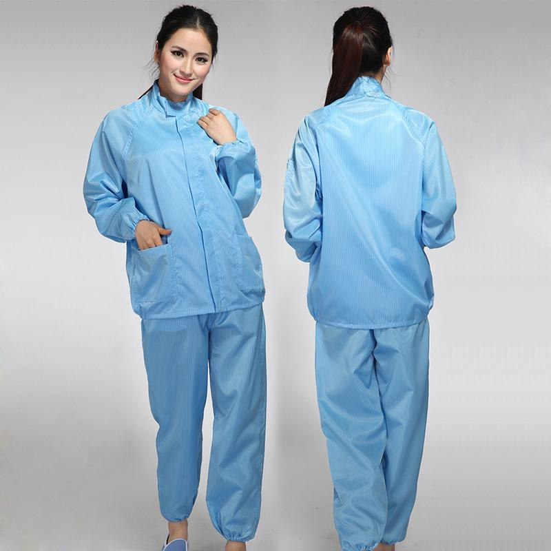 with High Quality ESD Anti-Static Cleanroom Garments