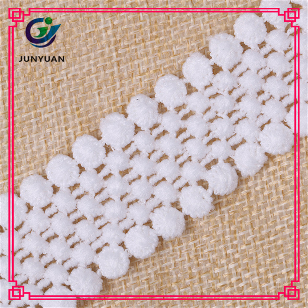 Chemical Flower Lace Water Soluble Lace Flower Design for Dress