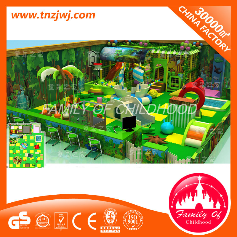 Soft Play Pool Ball Combine with Slide Indoor Playground Park