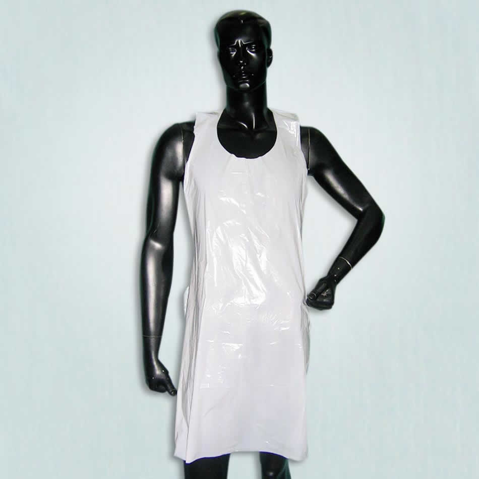 Embossed Disposable Plastic Aprons, Medical PE Apron